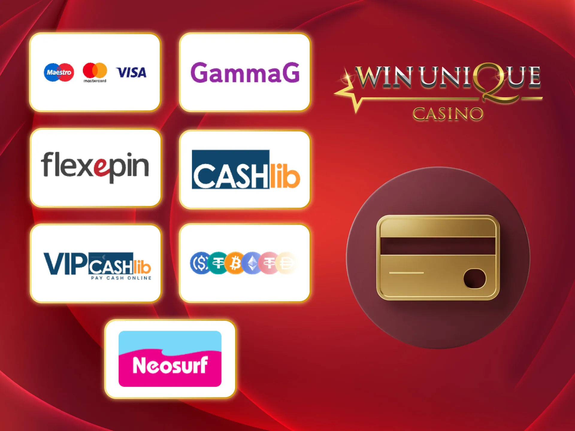 Depositate in modo facile e sicuro su Unique Casino oggi stesso.
